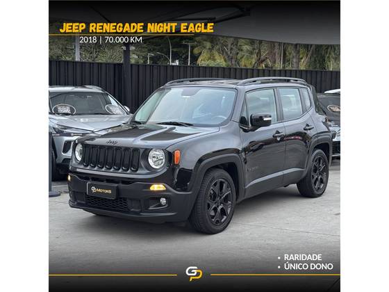 JEEP RENEGADE 1.8 16V FLEX NIGHT EAGLE 4P AUTOMÁTICO JEEP RENEGADE 1.8 16V FLEX NIGHT EAGLE 4P AUTOMÁTICO